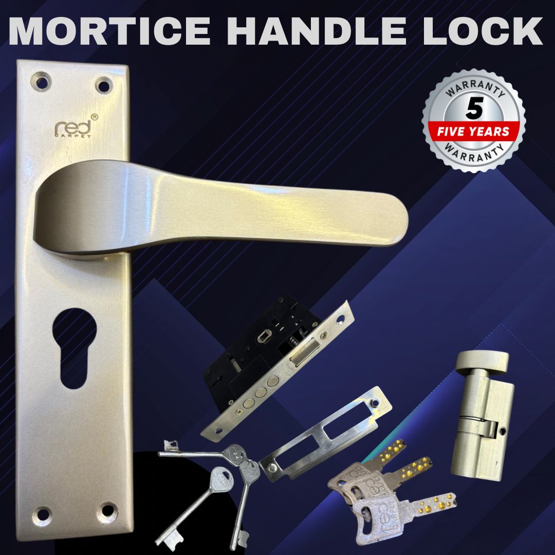 805 KY WHITE SATIN MORTICE HANDLE