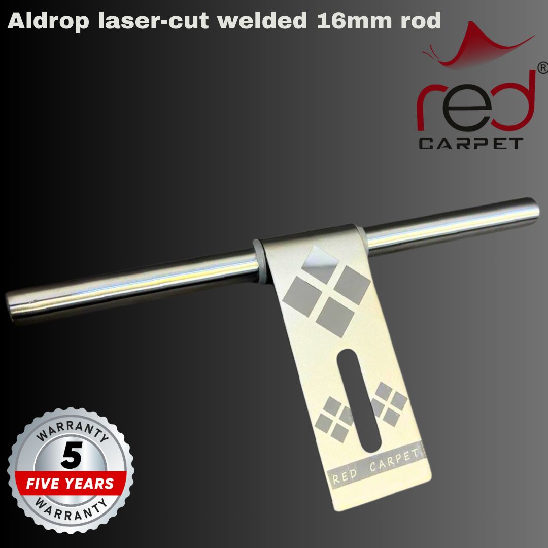 Aldrop gold Hexa Gun 8" 16 mm rod