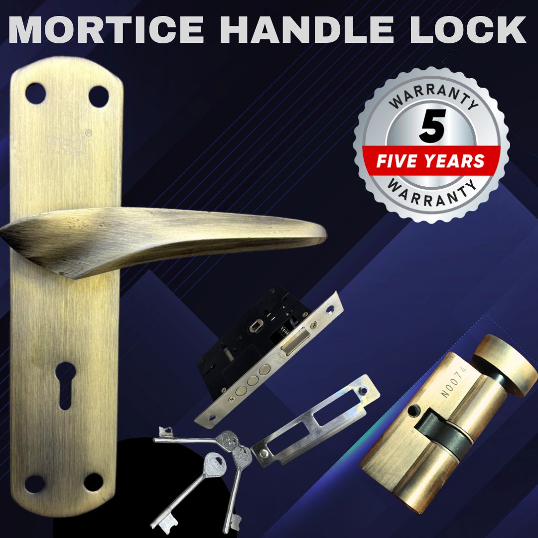 602 - Ky  ANTIQUE MORTICE HANDLE