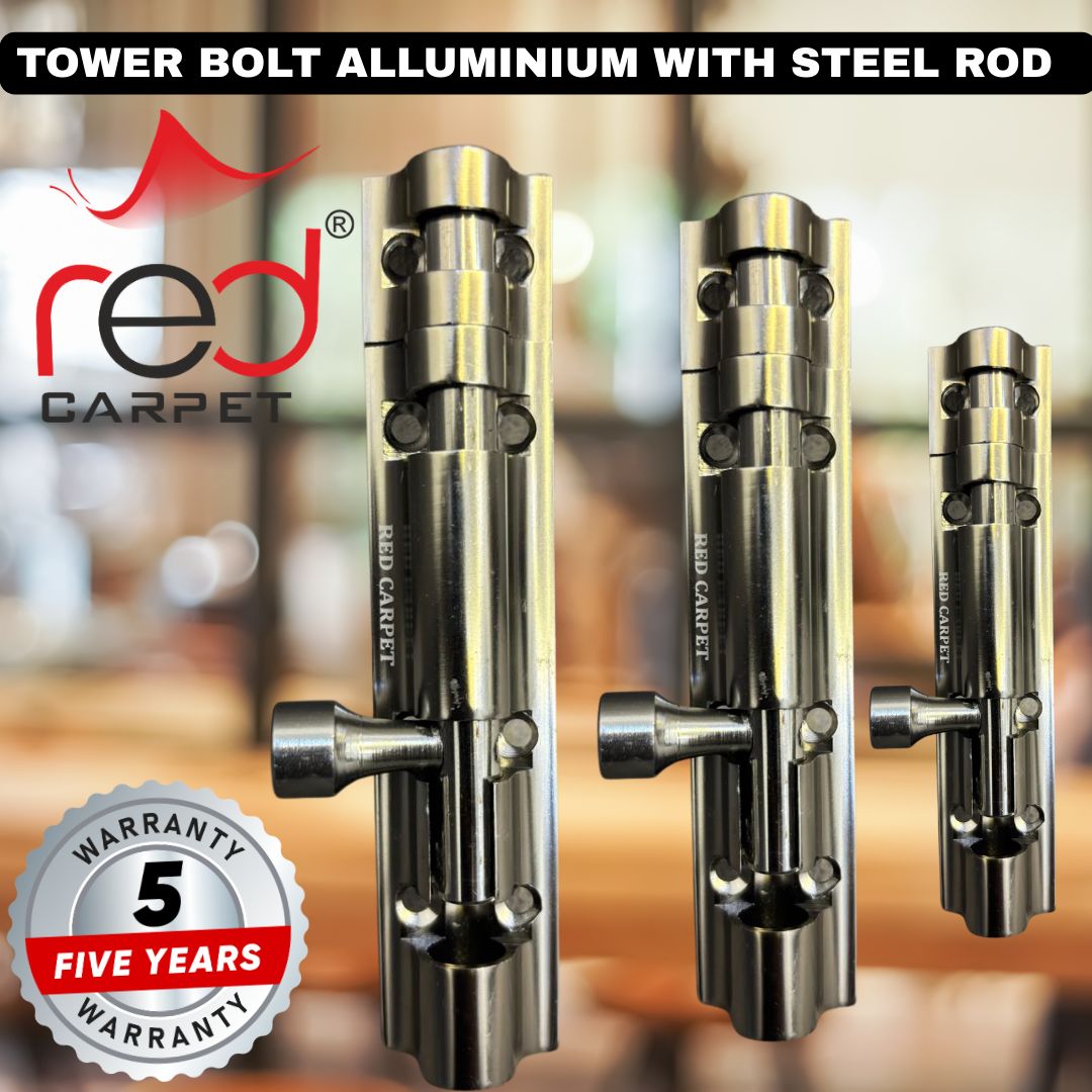 Tower Bolt Hexa Gold Matt (aluminium) 10"