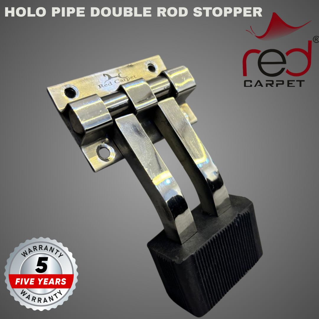 Double rod 5 inch stopper holo pipe