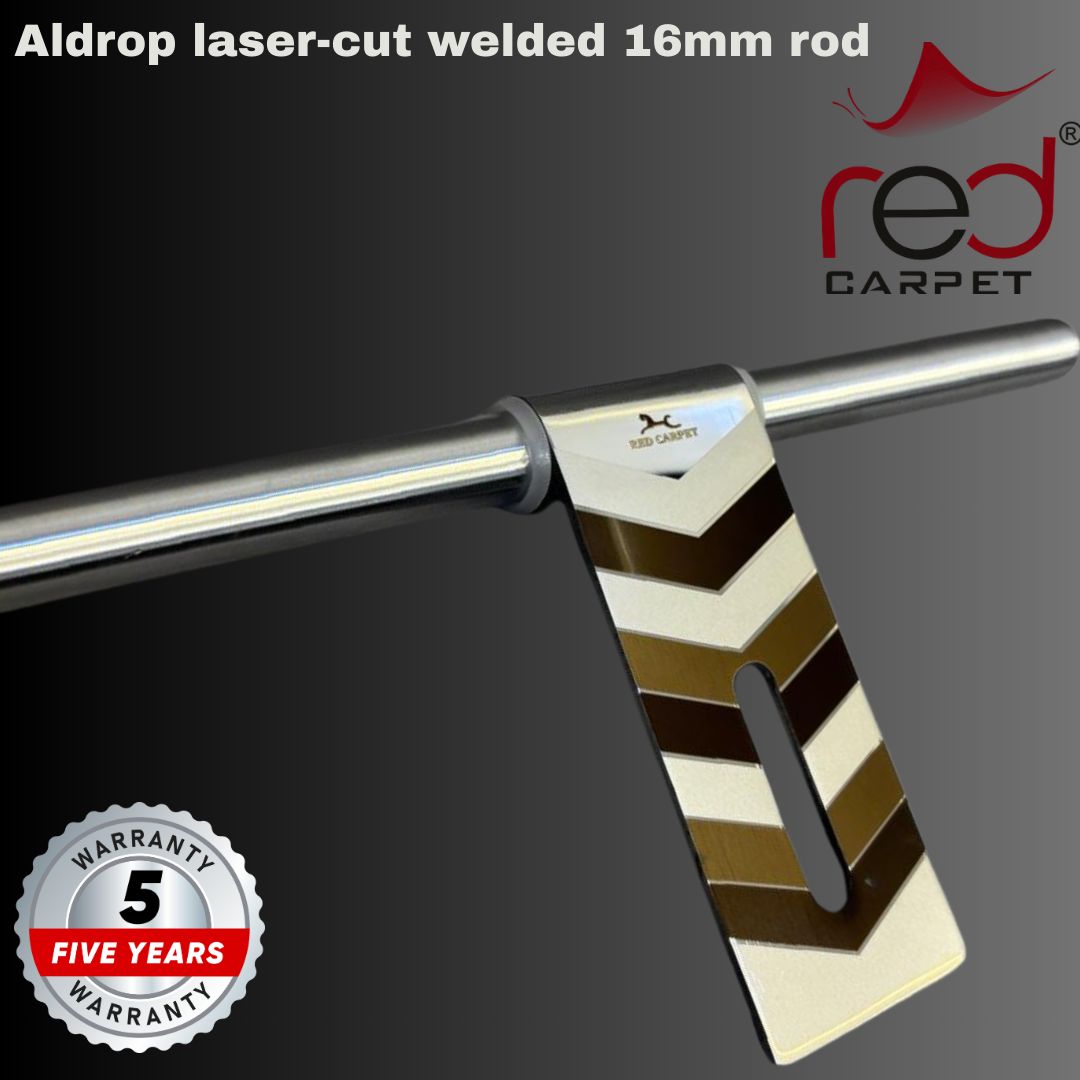 Aldrop Gold Arrow Cut 8" 16mm rod